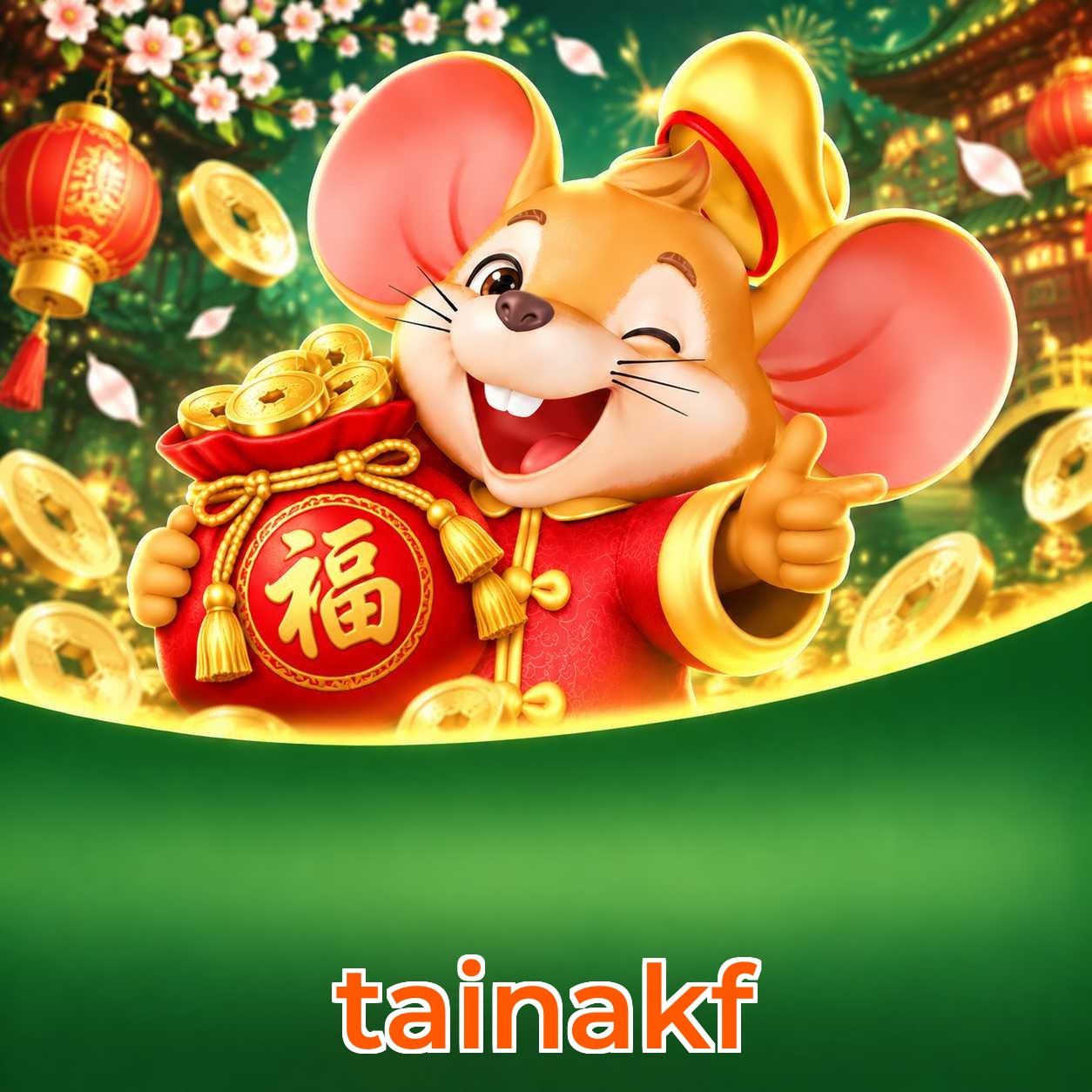 Catálogo de slots da tainakf com RTP médio de 96,52%
